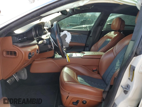 2017 Maserati Quattroporte z VIN ZAM56RRL5H1206129, wystawiony jako Copart lot #78311383 z przebiegiem 76 978 mil mil oraz . Historia ofert i sprzedaży dostępna na DreamBid. Obrazek 7.