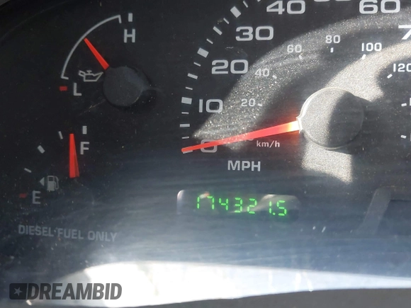 2003 Ford F-350 with VIN 1FTSF31P43EB41147, listed as a IAAI auction lot 41549212 with 174,321 mi miles and . Bid and sale history available at DreamBid. Image 15.