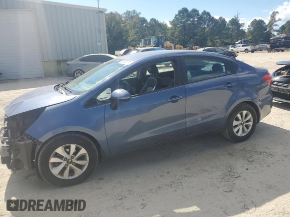 2017 Kia Rio EX with VIN KNADN4A32H6059057, listed as a Copart auction lot 75962974 with 54,144 mi miles and Salvage Title. Bid and sale history available at carsss.com. Image 1.