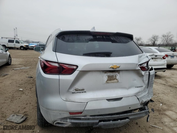 2019 Chevrolet Blazer Premier with VIN 3GNKBFRS5KS606634, listed as a Copart auction lot 86372164 with 108,262 mi miles and Salvage Title. Bid and sale history available at carsss.com. Image 6.