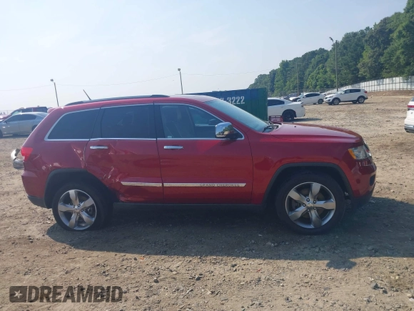 2011 Jeep Grand Cherokee Limited with VIN 1J4RR5GT8BC608189, listed as a IAAI auction lot 42585439 with 145,236 mi miles and . Bid and sale history available at DreamBid. Image 13.