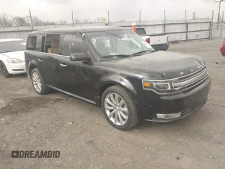 2014 Ford Flex Limited with VIN 2FMGK5D89EBD20313, listed as a IAAI auction lot 41825915 with 127,354 mi miles. Bid and sale history available at carsss.com. Image 1.