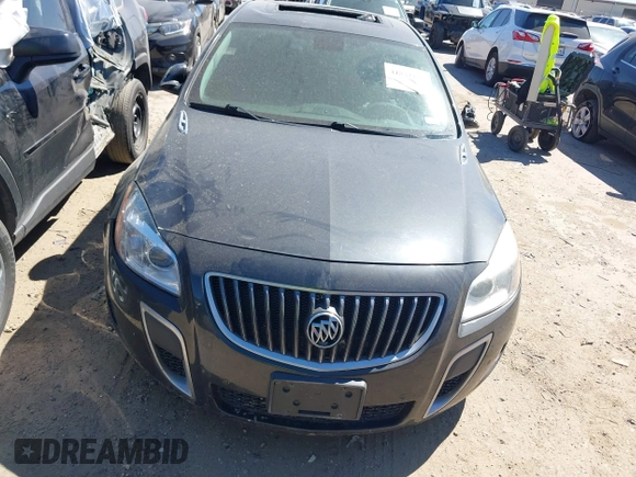 2012 Buick Regal GS with VIN 2G4GV5GV6C9212809, listed as a IAAI auction lot 41841118 with 157,557 mi miles. Bid and sale history available at carsss.com. Image 12.