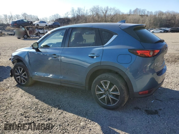 2018 Mazda CX-5 Grand Touring with VIN JM3KFBDM7J0424655, listed as a Copart auction lot 50813275 with 79,294 mi miles and Salvage Title. Bid and sale history available at DreamBid. Image 2.