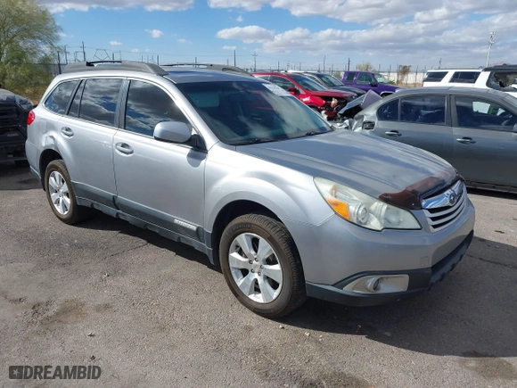 2010 Subaru Outback 3.6R Prem HK Audio/Pwr Moon with VIN 4S4BRDHC6A2370777, listed as a IAAI auction lot 41724709 with 138,773 mi miles. Bid and sale history available at carsss.com. Image 1.
