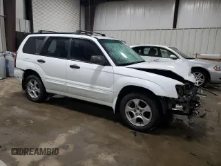 2003 Subaru Forester XS with VIN JF1SG65683H753873, listed as a Copart auction lot 84204314 with 139,841 mi miles and Salvage Title. Bid and sale history available at carsss.com. Image 4.