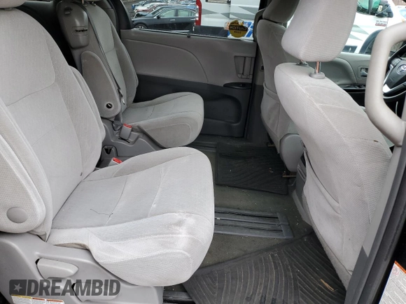 2017 Toyota Sienna LE Auto Access Seat с VIN 5TDKZ3DC5HS839932, выставлен на аукционе Copart как лот 53043735 с пробегом 240 630 миль миль и Чистый • Clean title. История ставок и продаж доступна на DreamBid. Изображение 11.