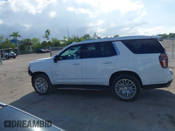2023 Chevrolet Tahoe Premier with VIN 1GNSKSKD0PR453465, listed as a IAAI auction lot 42512099 with 23,252 mi miles and . Bid and sale history available at DreamBid. Image 15.