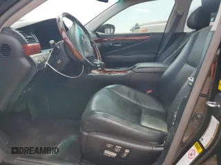 2007 Lexus LS 460 with VIN JTHBL46F475046445, listed as a Copart auction lot 64884705 with 209,036 mi miles and Clean title. Bid and sale history available at DreamBid. Image 7.