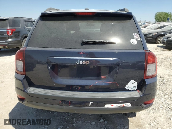 2016 Jeep Compass Sport z VIN 1C4NJCBA6GD715460, wystawiony jako Copart lot #50365005 z przebiegiem 104 138 mil mil oraz Szkoda całkowita • Salvage title. Historia ofert i sprzedaży dostępna na DreamBid. Obrazek 6.
