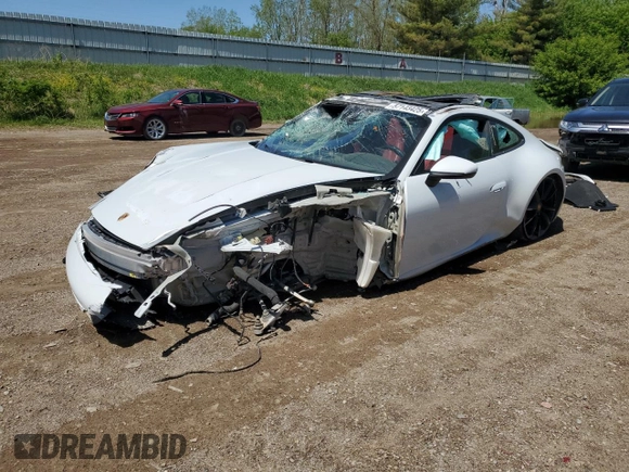 2020 Porsche 911 Carrera S z VIN WP0AB2A91LS225947, wystawiony jako Copart lot #57143425 z przebiegiem Nie podano mil oraz Tytuł czysty. Historia ofert i sprzedaży dostępna na DreamBid. Obrazek 1.