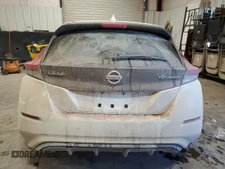 2022 Nissan LEAF S with VIN 1N4AZ1BV8NC563785, listed as a Copart auction lot 45876735 with 35,284 mi miles and Salvage Title. Bid and sale history available at DreamBid. Image 6.