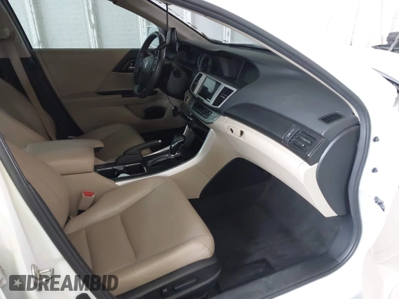 2015 Honda Accord EX-L with VIN 1HGCR2F87FA177483, listed as a IAAI auction lot 42230041 with 161,925 mi miles and . Bid and sale history available at DreamBid. Image 5.