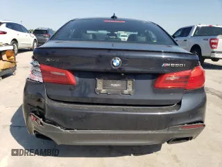 2019 BMW 5 Series M550i xDrive z VIN WBAJB9C56KB464277, wystawiony jako Copart lot #52348835 z przebiegiem 46 131 mil mil oraz Szkoda całkowita • Salvage title. Historia ofert i sprzedaży dostępna na DreamBid. Obrazek 6.