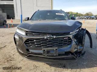 2025 Chevrolet Trax 2RS with VIN KL77LJEP9SC105667, listed as a Copart auction lot 53483875 with 3,600 mi miles and Salvage Title. Bid and sale history available at carsss.com. Image 5.
