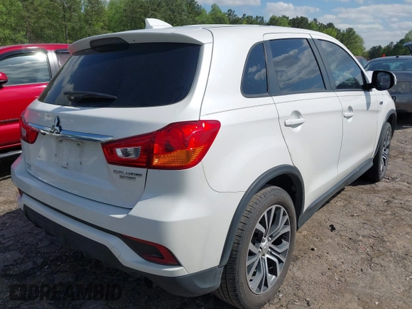 2018 Mitsubishi Outlander ES with VIN JA4AP3AU6JZ002345, listed as a IAAI auction lot 41973962 with 40,014 mi miles and . Bid and sale history available at DreamBid. Image 4.