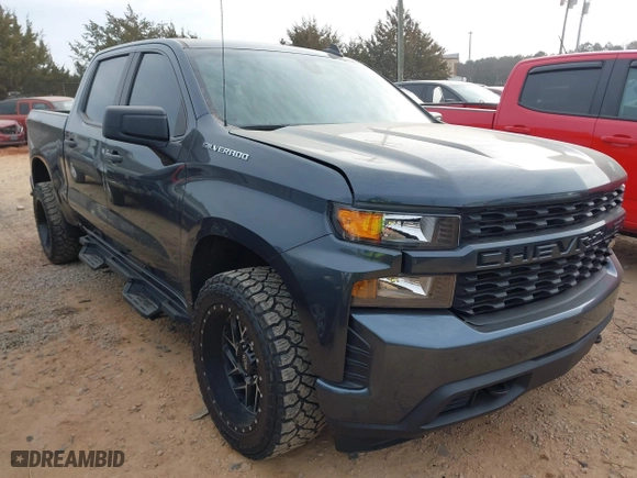 2021 Chevrolet Silverado 1500 Custom with VIN 1GCPYBEK1MZ361509, listed as a IAAI auction lot 41449471 with 88,284 mi miles. Bid and sale history available at carsss.com. Image 1.