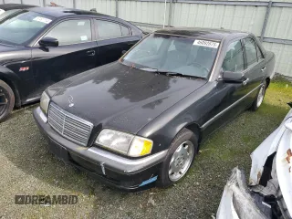 2000 Mercedes-Benz C 230 Kompressor with VIN WDBHA24G5YA805662, listed as a Copart auction lot 46092875 with 152,744 mi miles and Non Repairable. Bid and sale history available at carsss.com. Image 1.