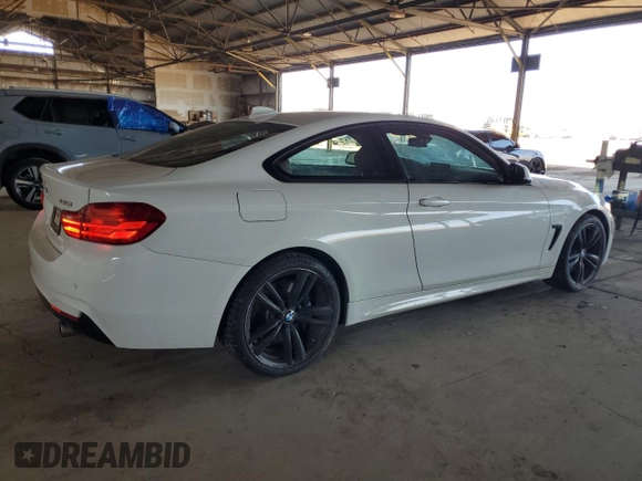 2014 BMW 4 Series 435i xDrive z VIN WBA3R5C53EK187928, wystawiony jako Copart lot #60636425 z przebiegiem 108 991 mil mil oraz Czysty tytuł • Clean title. Historia ofert i sprzedaży dostępna na DreamBid. Obrazek 3.