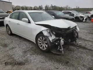 2009 Hyundai Genesis with VIN KMHGC46E29U039092, listed as a Copart auction lot 51525935 with 83,191 mi miles and Salvage Title. Bid and sale history available at DreamBid. Image 11.