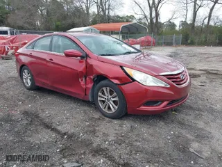 2012 Hyundai Sonata GLS with VIN 5NPEB4AC9CH502061, listed as a IAAI auction lot 41867621 with 97,189 mi miles. Bid and sale history available at carsss.com. Image 1.