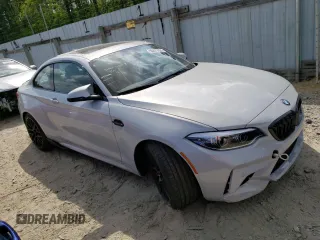 2020 BMW M2 Competition with VIN WBS2U7C0XL7E72294, listed as a Copart auction lot 50471923 with 12,531 mi miles. Bid and sale history available at carsss.com. Image 4.