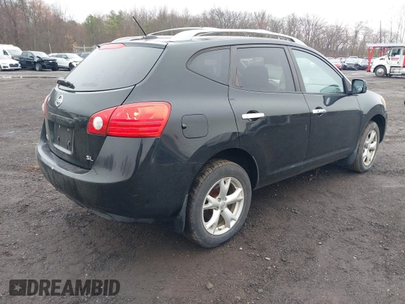 2010 Nissan Rogue S with VIN JN8AS5MT3AW009360, listed as a IAAI auction lot 41944678 with 125,366 mi miles and . Bid and sale history available at carsss.com. Image 4.