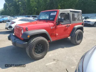 2018 Jeep Wrangler Willys Wheeler W с VIN 1C4AJWAG8JL897178, выставлен на аукционе Copart как лот 62576405 с пробегом 12 381 миль миль и Списание • Salvage title. История ставок и продаж доступна на DreamBid. Изображение 1.