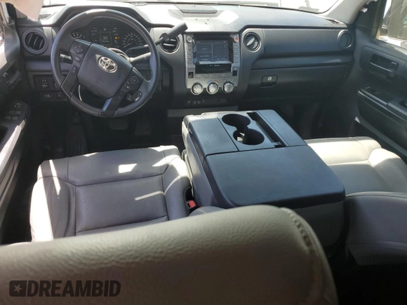 2021 Toyota Tundra SR with VIN 5TFTY5F19MX012163, listed as a Copart auction lot 55816455 with 69,518 mi miles and Salvage title. Bid and sale history available at DreamBid. Image 8.