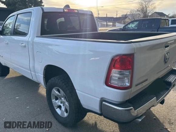 2022 Ram 1500 Lone Star with VIN 1C6SRFFT4NN464963, listed as a Copart auction lot 86011044 with 28,752 mi miles and Non repairable. Bid and sale history available at DreamBid. Image 3.