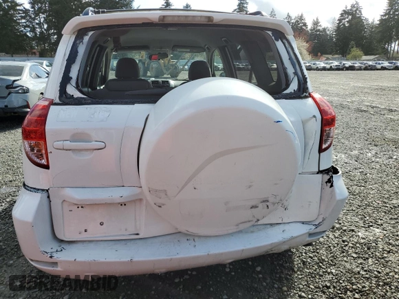 2007 Toyota RAV4 with VIN JTMZD33V176035223, listed as a Copart auction lot 52208135 with 200,632 mi miles and Salvage Title. Bid and sale history available at carsss.com. Image 6.