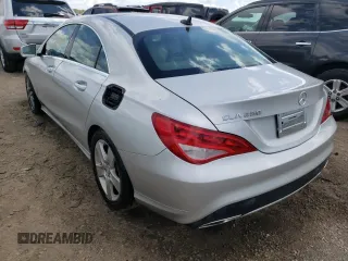 2017 Mercedes-Benz CLA 250 with VIN WDDSJ4EB6HN463837, listed as a Copart auction lot 53769862 with 43,617 mi miles and . Bid and sale history available at DreamBid. Image 3.
