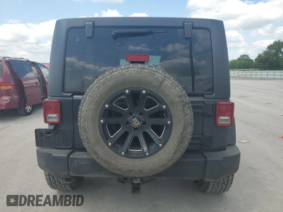2017 Jeep Wrangler Unlimited Sport z VIN 1C4BJWDG4HL689583, wystawiony jako Copart lot #56117515 z przebiegiem 115 033 mil mil oraz Szkoda całkowita • Salvage title. Historia ofert i sprzedaży dostępna na DreamBid. Obrazek 6.