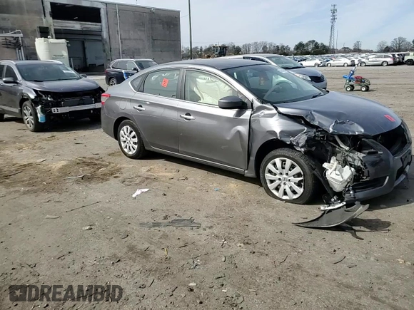 2015 Nissan Sentra SV with VIN 3N1AB7AP7FY343487, listed as a Copart auction lot 48454295 with 69,990 mi miles and Salvage Title. Bid and sale history available at carsss.com. Image 11.