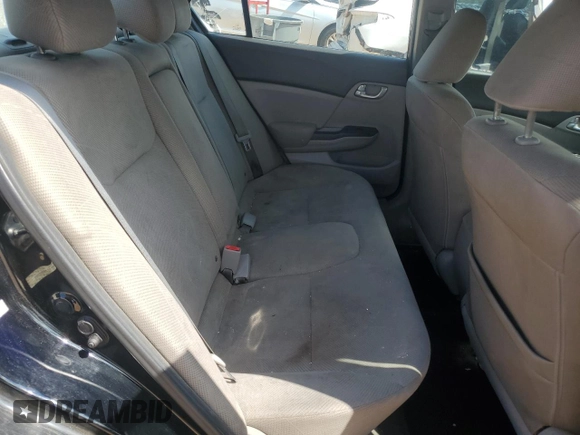 2012 Honda Civic EX with VIN 2HGFB2F83CH545012, listed as a Copart auction lot 54918605 with 229,970 mi miles and Salvage Title. Bid and sale history available at DreamBid. Image 10.