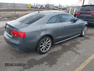 2016 Audi A5 Premium Plus with VIN WAUM2AFR1GA053119, listed as a IAAI auction lot 41724238 with 128,639 mi miles. Bid and sale history available at carsss.com. Image 4.