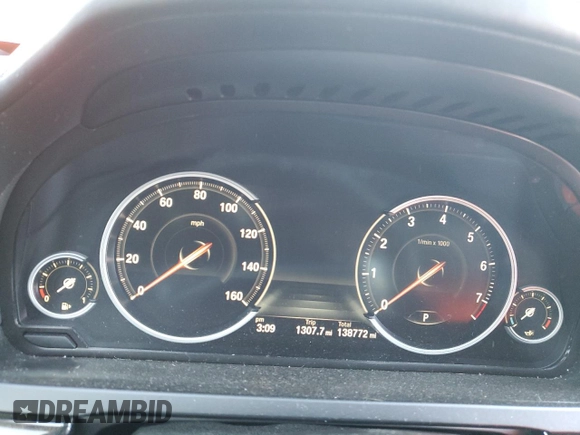 2015 BMW 7 Series 750Li with VIN WBAYE8C55FD781557, listed as a Copart auction lot 83984014 with 138,772 mi miles and Salvage Title. Bid and sale history available at carsss.com. Image 9.