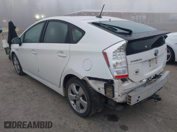 2010 Toyota Prius II with VIN JTDKN3DU3A0066083, listed as a IAAI auction lot 41871002 with 171,489 mi miles. Bid and sale history available at carsss.com. Image 3.