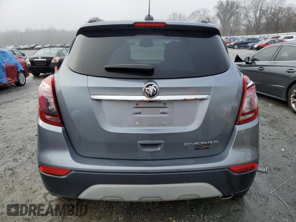 2019 Buick Encore Preferred with VIN KL4CJASBXKB839685, listed as a Copart auction lot 45114785 with 114,691 mi miles and Salvage Title. Bid and sale history available at carsss.com. Image 6.