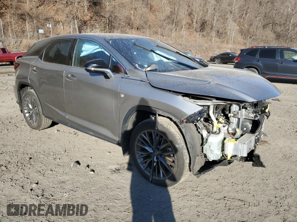 2020 Lexus RX with VIN 2T2SZMDA7LC213817, listed as a Copart auction lot 86687514 with 29,702 mi miles and Salvage Title. Bid and sale history available at carsss.com. Image 4.