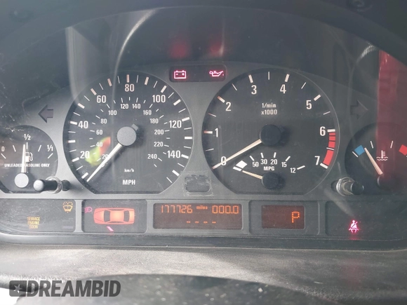 2000 BMW 3 Series 323i z VIN WBAAM3349YCA89943, wystawiony jako IAAI lot #41601117 z przebiegiem 177 726 mil mil oraz . Historia ofert i sprzedaży dostępna na DreamBid. Obrazek 7.
