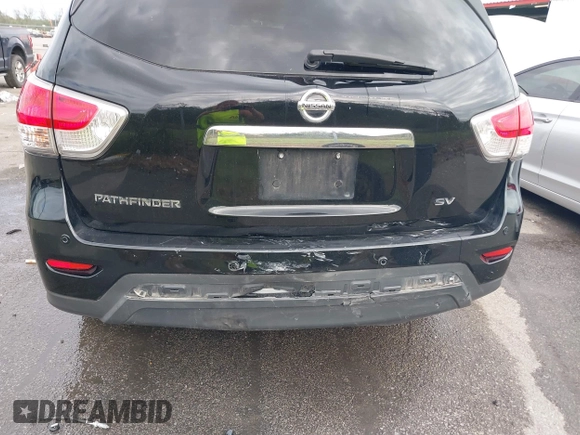 2014 Nissan Pathfinder Platinum with VIN 5N1AR2MN4EC731446, listed as a IAAI auction lot 40801022 with 189,833 mi miles and . Bid and sale history available at DreamBid. Image 6.