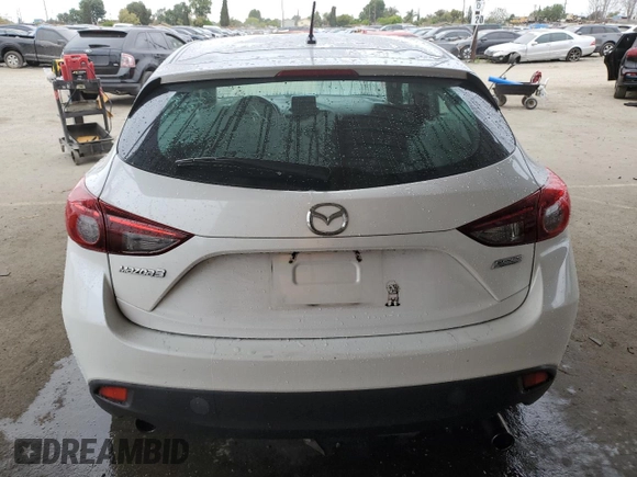 2015 Mazda 3 i Sport with VIN 3MZBM1K75FM150282, listed as a Copart auction lot 53390915 with 163,023 mi miles and Salvage Title. Bid and sale history available at DreamBid. Image 6.