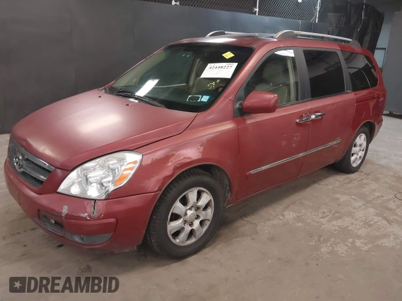 2007 Hyundai Entourage GLS with VIN KNDMC233976011435, listed as a IAAI auction lot 42448227 with 130,759 mi miles and . Bid and sale history available at DreamBid. Image 17.