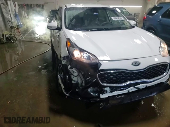 2020 Kia Sportage LX with VIN KNDPMCAC6L7806031, listed as a Copart auction lot 48813455 with 48,230 mi miles and Salvage Title. Bid and sale history available at carsss.com. Image 13.