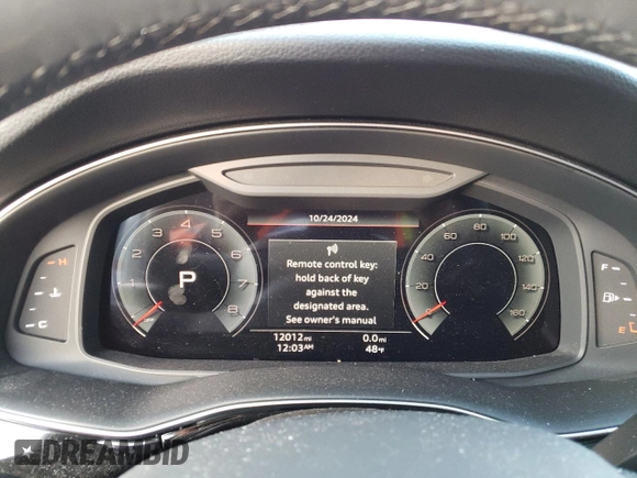 2024 Audi Q7 Premium Plus with VIN WA1LXBF71RD009928, listed as a Copart auction lot 77769904 with 12,012 mi miles and Salvage title. Bid and sale history available at DreamBid. Image 9.