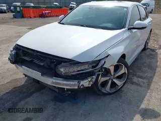 2019 Honda Accord Touring with VIN 1HGCV2F98KA010158, listed as a IAAI auction lot 41914888 with 46,960 mi miles and . Bid and sale history available at DreamBid. Image 6.