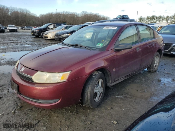 2003 Saturn ION with VIN 1G8AG52F63Z172171, listed as a Copart auction lot 86427514 with 105,735 mi miles and Clean Title. Bid and sale history available at carsss.com. Image 1.