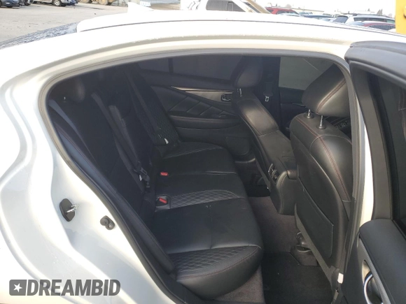 2019 Infiniti Q50 RED SPORT 400 with VIN JN1FV7AP3KM760311, listed as a Copart auction lot 84064674 with 47,397 mi miles and Salvage Title. Bid and sale history available at carsss.com. Image 10.