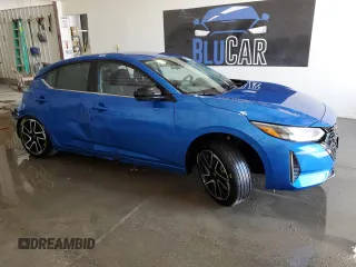 2025 Nissan Sentra SR z VIN 3N1AB8DV6SY308742, wystawiony jako Copart lot #60685715 z przebiegiem 8 751 mil mil oraz Szkoda całkowita • Salvage title. Historia ofert i sprzedaży dostępna na DreamBid. Obrazek 4.